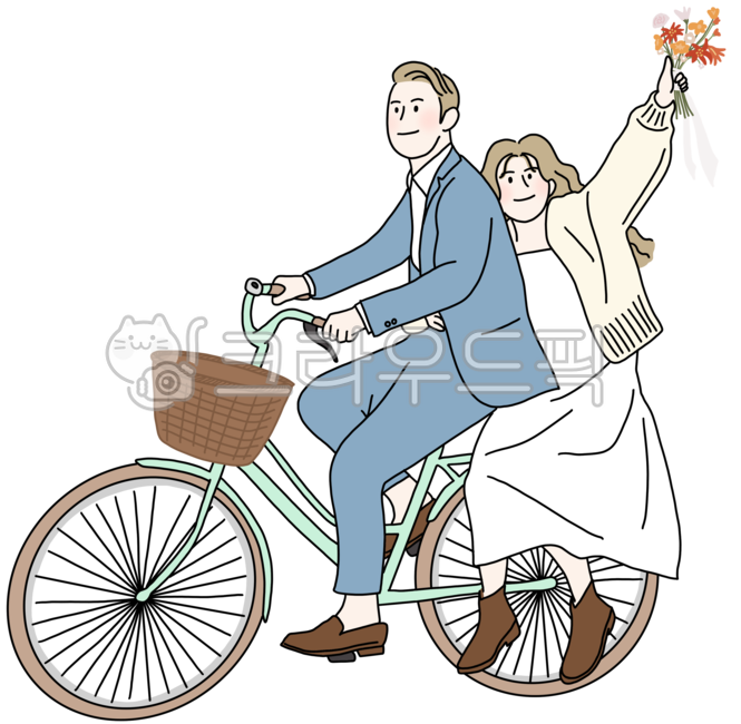 bride,love,dress,couple,wedding invitation picture,couple illustration,bicycle,husband,small wedding,wedding invitation illustration,Bouquet,Mobile wedding invitation,bride and groom,marriage,wedding,couple picture,female,wedding picture,wedding dress,gro