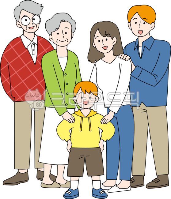 가족,어린이,부모,일러스트,사랑,감사,행복,가정의달,어버이날,5월,어린이날,생일,배경,축하,행사,인물,캐릭터,사람,사람들,그룹,단체,엄마,아빠,아이,자녀,자식,여자,남자,미소,웃음,화목,기념일,귀여운,할아버지,할머니,노부부,대가족,조부모