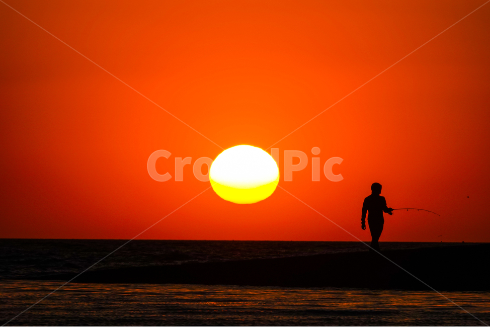 person,사람,인간,실루엣,자연,nature,옥외,바다,일몰