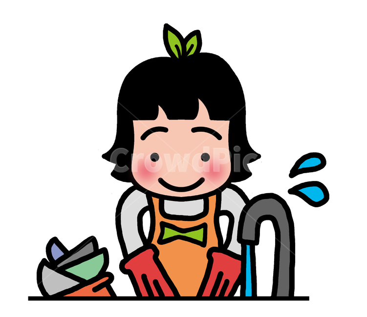 만화,캐릭터,여자캐릭터,cartoon,character,comic,draw,drawing,그림,cute,girl,설겆이,주방,식당,washing,dishes,싱크대,sink,주방,키친,부엌,주방용품,요리도구,kitchen,kitchenware,cookroom,cookingutensil,누끼,remove background,그래픽,일러스트레이션,graphic,illustration