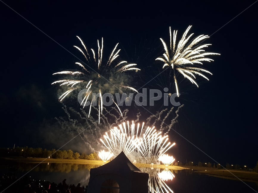 해외,축제,불꽃놀이,하늘,저녁,밤,어둠