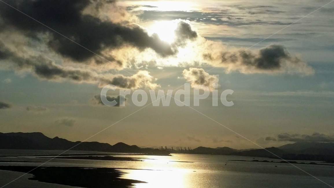 풍경,일몰,다대포,낙조,바다,자연,풍경,nature,landscape,weather,날씨,sunlight,햇빛,outdoors,옥외,flare,플레어,light,빛,cumulus,적운,sky,하늘,cloud,구름