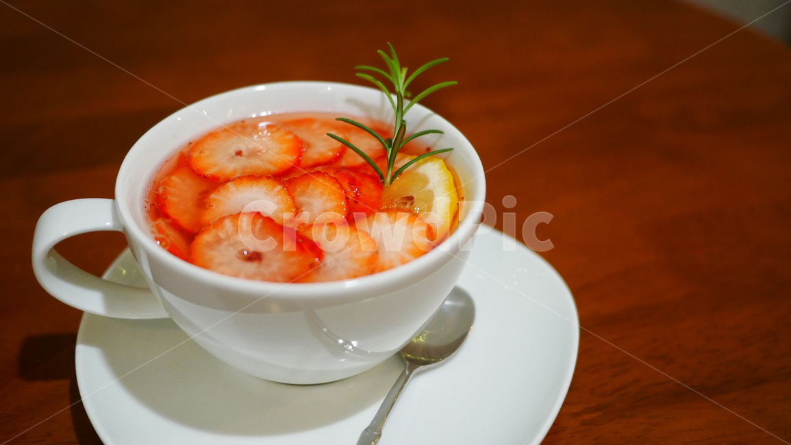 디저트,후식,딸기차,딸기티,딸기,컵,음식,food,음식,식재료,요리,food,cook,meal,dishes,food reserves