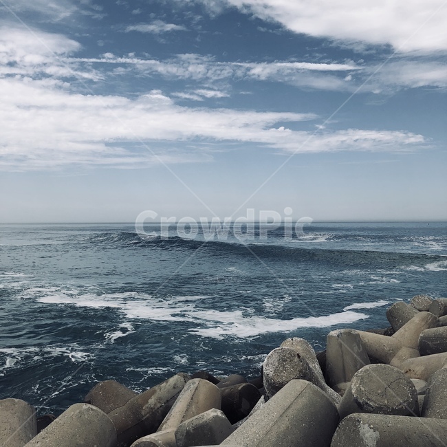 바다,파도,방파제,구름,하늘,자연,풍경,nature,landscape,promontory,곶