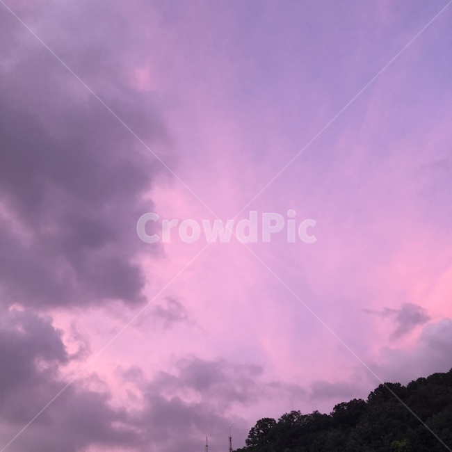 하늘,구름,핑크하늘,해질때,분위기,핑크,자연,풍경,nature,landscape,weather,날씨,outdoors,옥외