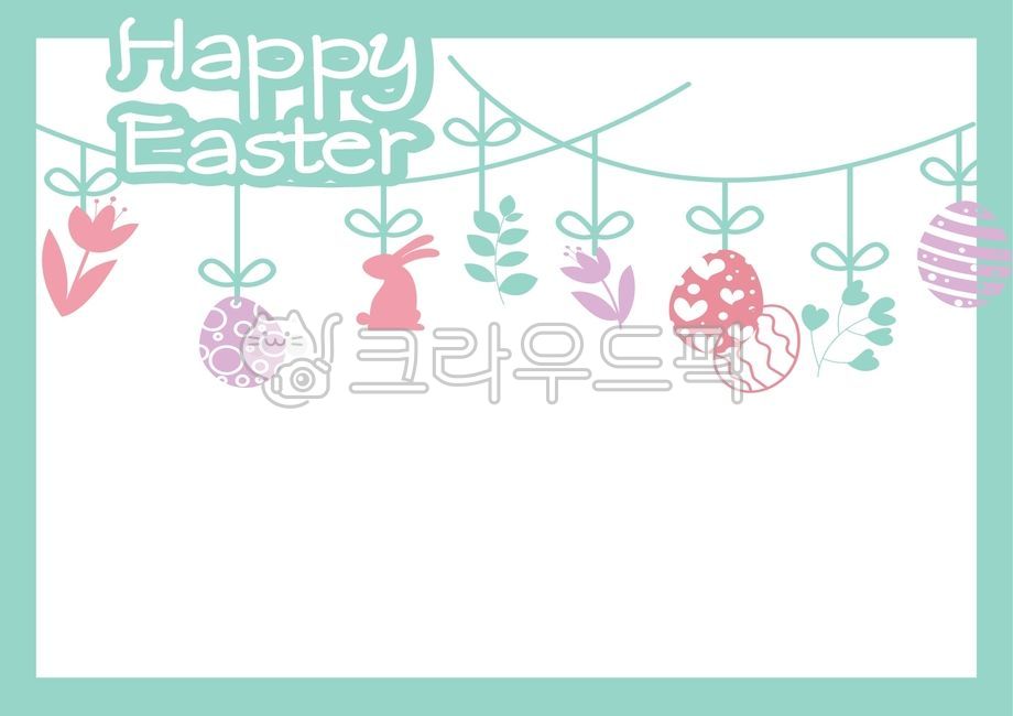 embellishment,Easter,Easter frame,deco,easter,background material,design,rabbit,greetingcard,decoration,graphic,border,happyeaster,eps,background,silhouette,illustration,easter border,colorful,frame
