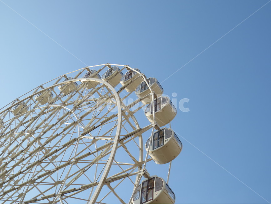하늘,관람차,ferriswheel,sky,japan,일본,감성,풍경,놀이공원,park,blue,놀이공원,놀이동산,놀이터,amusement park,playground