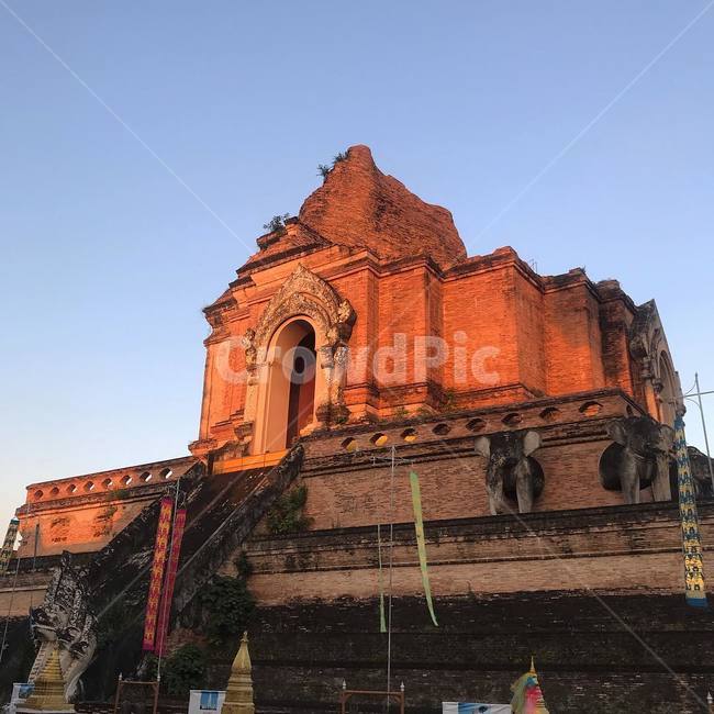 태국,치앙마이,왓체디루앙,유적,고대유적,랜드마크,landmark,tourist attraction,해외,외국,세계,foreign,oversea,world,세계랜드마크,해외랜드마크,외국랜드마크,world landmark,world tourist attraction,건축물,건물외관,exterior,building,structure,architecture,construction