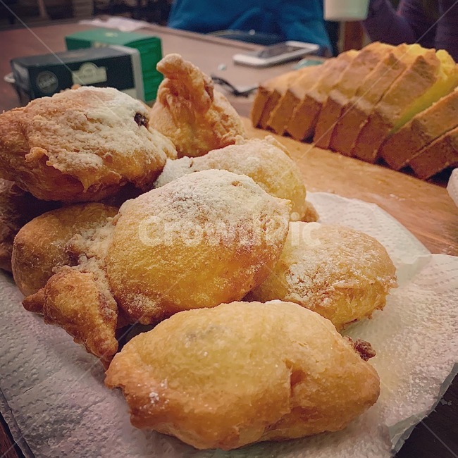 올리볼렌,디저트,bread,빵,네덜란드