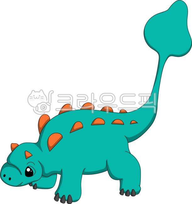 dinosaur,dinosaur,animal,euoplocephalus,euoplocephalus,horn,turquoise,turquoise,orange,tail,illustration,clipart,design,graphic,cute,extinct,mesozoic,paleozoic,jurassic,primitive,reptile,dinosaur,cretaceous,character
