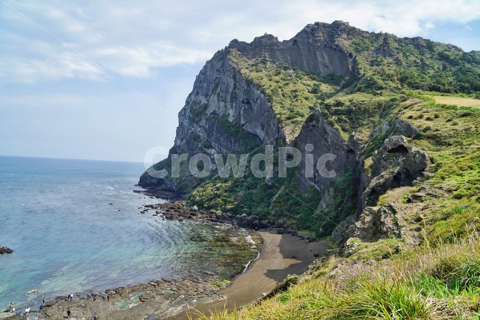 바다,산,풍경,하늘,자연,자연,풍경,nature,landscape,한국자연풍경,한국자연경관,korea nature landscape,제주도,jeju,jeju island,promontory,곶,outdoors,옥외,cliff,낭떠러지