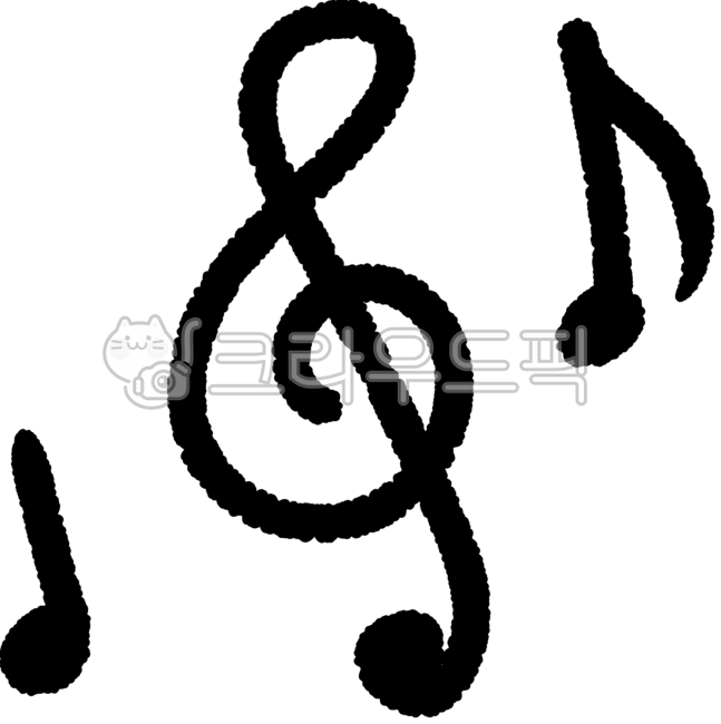 음악, 음표, 피아노, 노래, 높은음자리표, 사진,이미지,일러스트,캘리그라피 - pulkkuk작가