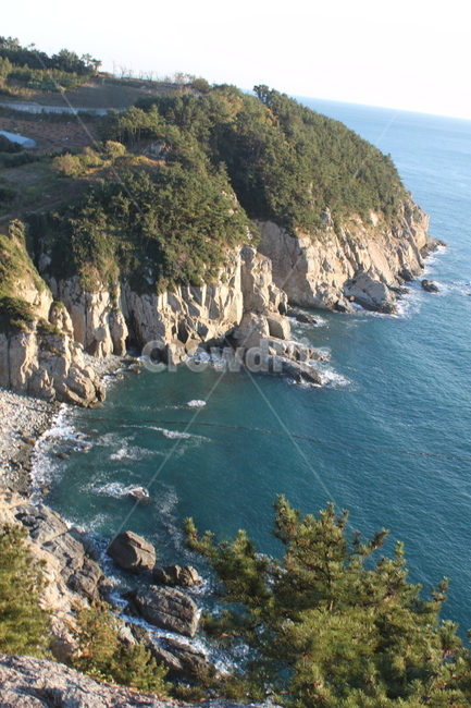 promontory,곶,nature,자연,남해안,통영,경남,바다,해안가,욕지도