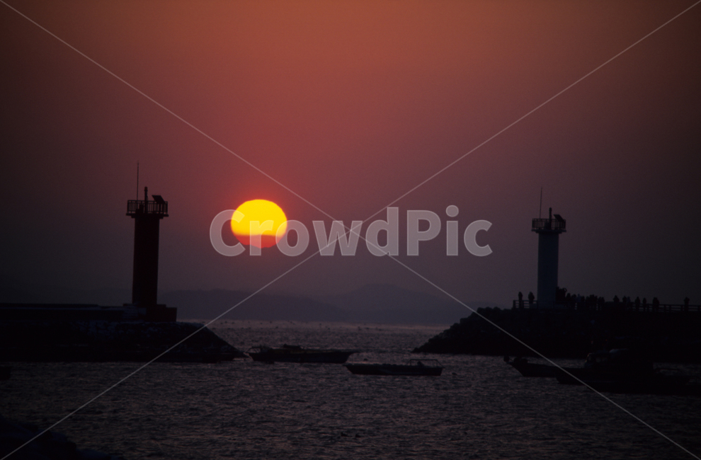 마량포구,일출,등대,바다,선박,풍경,sunrise,scenery,lighthouse,sea,등대,lighthouse