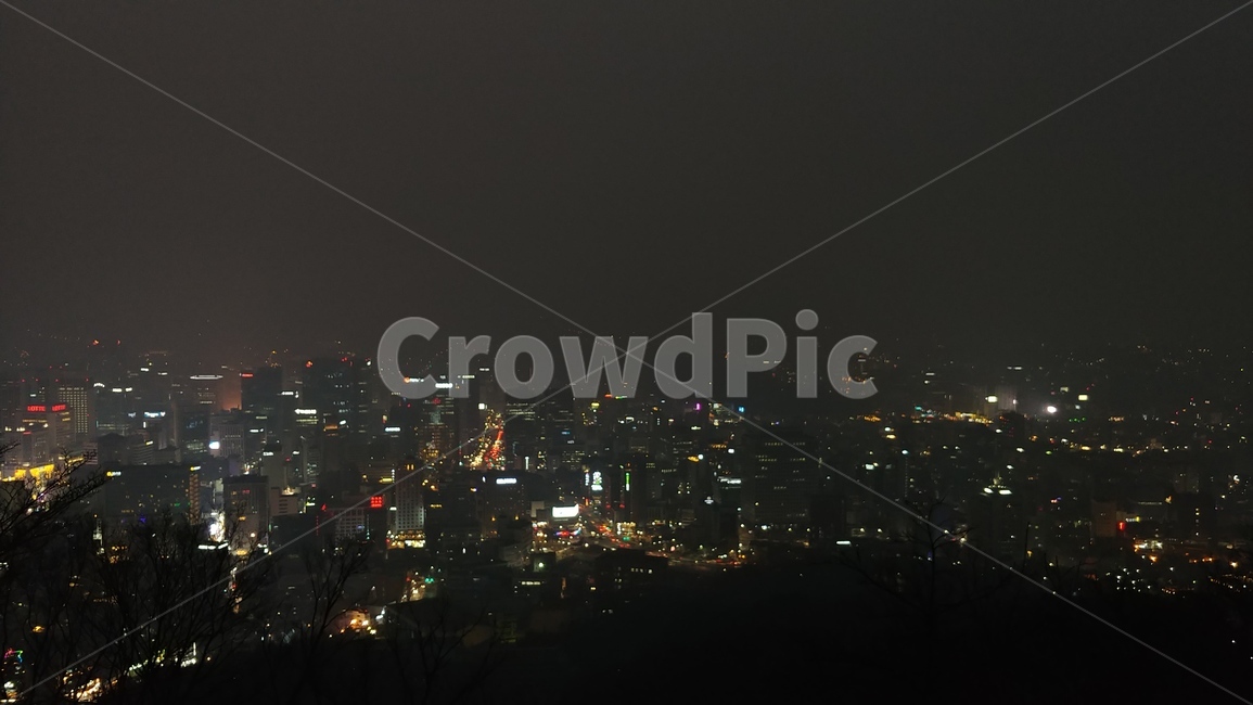 야경,서울,흐린날,도시,풍경,도시야경,밤풍경,흐린날야경
