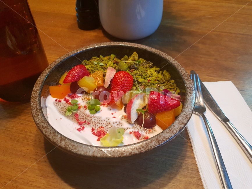 브런치,카페,디저트,요플레,런치,음식,요거트,딸기,크림,맛있는,달콤한,조식,아침식사,brunch,yogurt