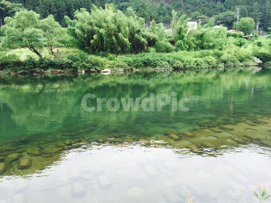 개로,시골호수,일본,호수,풍경,잔잔한