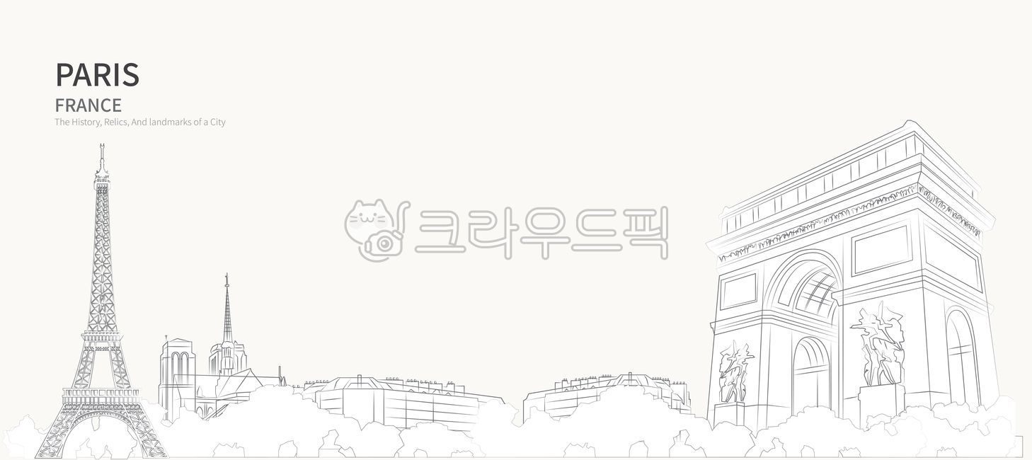 symbol,city,line,Line illustration,Overseas,line drawing,skyline,building,paris,The Louvre Museum,france,cityscape,land mark,vector,eiffel,The Eiffel Tower,representative,europe,cathedral,tower,eiffel tower,Arc de Triomphe,fly,Notre Dame Cathedral,backgro