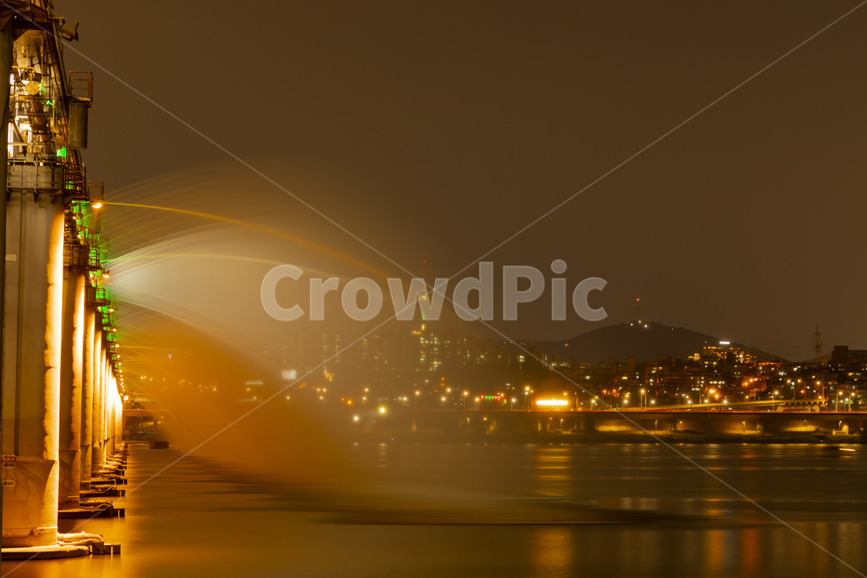 water,물,fountain,분수,분수쇼,한강야경,반포대교분수쇼,야경,밤,풍경,nightscape,night,landscape