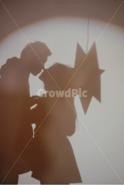 실루엣,그림자,커플,사랑하는,마주보는,베이지,연인,남자친구,여자친구,기념일