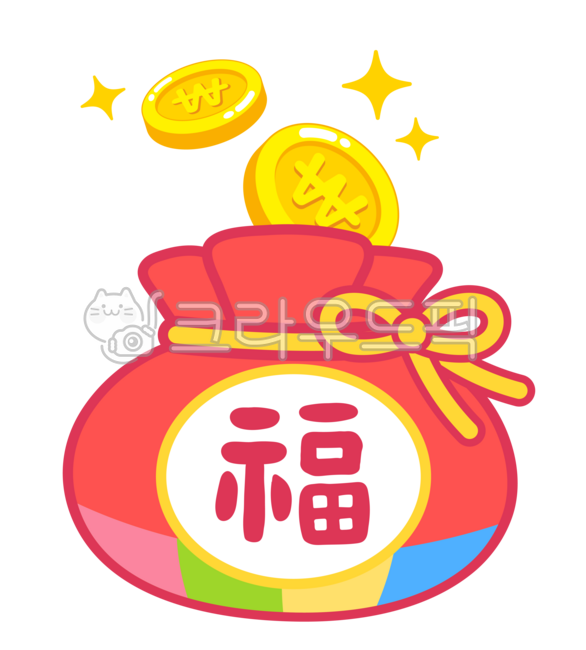 Lucky bag,fortune,New Year,fortune letters,Happy New Year,Lunar New Year,holiday,pocket,lucky bag illustration,traditional pocket,Korea,traditional image,lucky bag picture,coin,money,coin,money,lucky bag image,luck,koreantraditional,ko