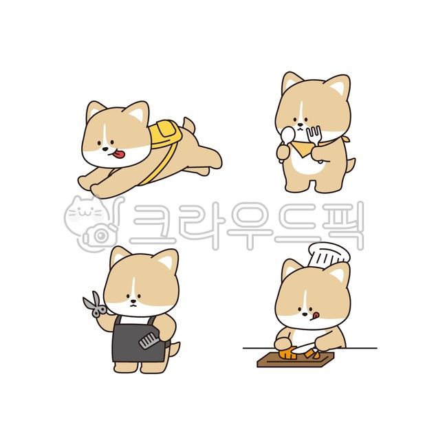 beauty,Welsh Corgi,dog grooming,snack,dog snack,Welsh,puppy kindergarten,dog logo,character logo,character,puppy,kindergarden,Homemade snacks,logo,animal