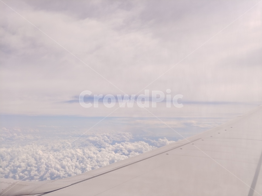 비행,구름,하늘,비행기,창밖,여행,날개,자유,하늘색,창측,푸르름,가을하늘,여름하늘