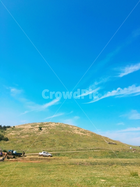 언덕,풍경,자연,하늘,우도,자연,풍경,nature,landscape,field,들,outdoors,옥외,grassland,목초지