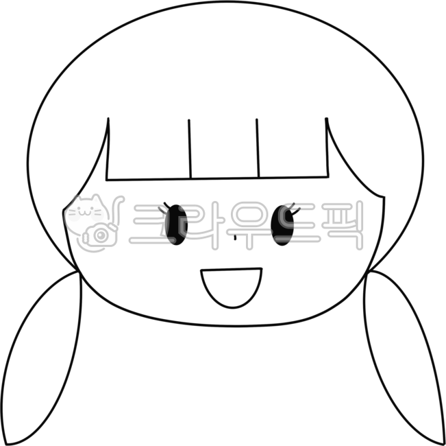 Woman,female student,elementary school student,child,child's face,girl's face,cute face,female student illustration,elementary school student illustration,child illustration