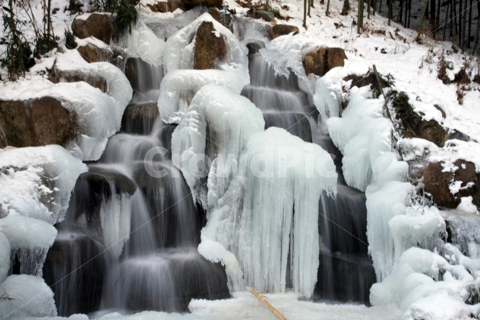 담양,죽녹원,폭포,얼음,겨울,눈,겨울,계절,winter,season,자연,풍경,nature,landscape,outdoors,옥외,river,강,water,물,waterfall