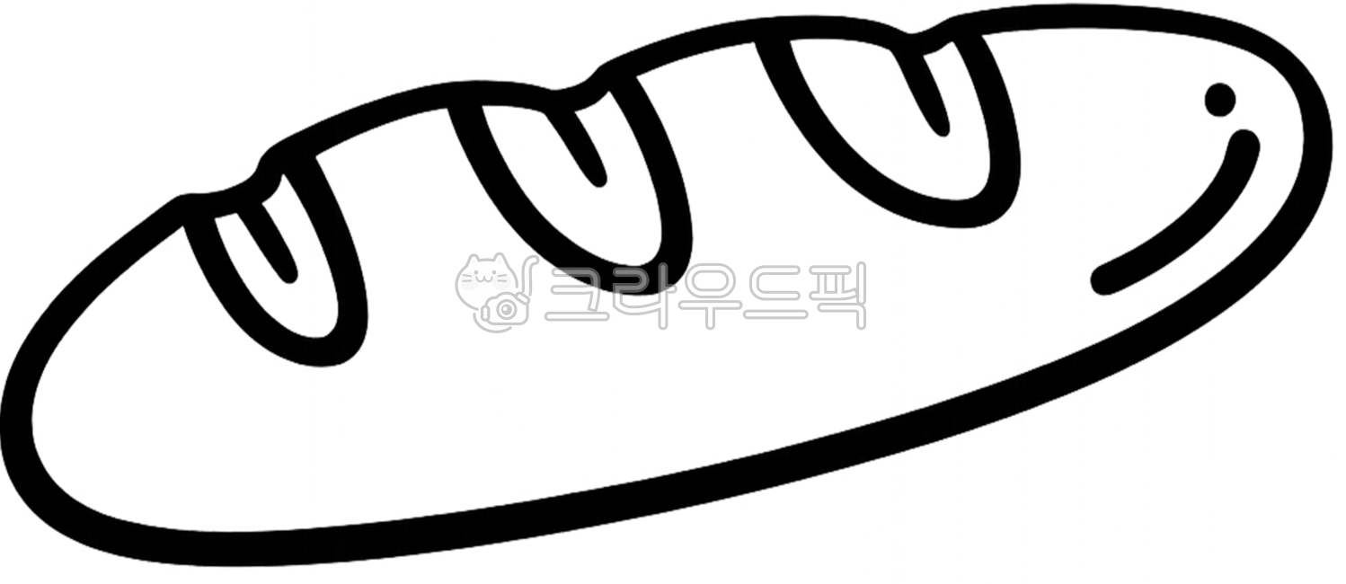 바게트,빵,바게트아이콘,아이콘,베이커리,베이커리메뉴