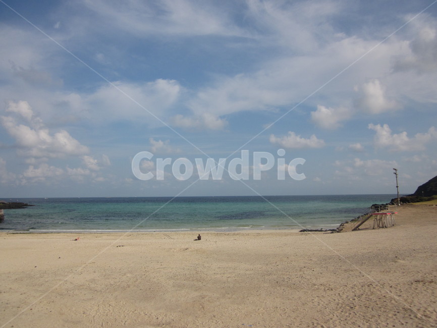제주도,바다,하늘,모래,구름
