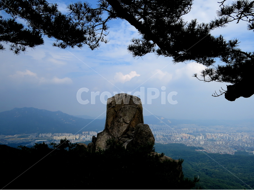 산,도봉산,나무,바위,풍경,자연,풍경,nature,landscape,한국자연풍경,한국자연경관,korea nature landscape,outdoors,옥외,cliff,낭떠러지