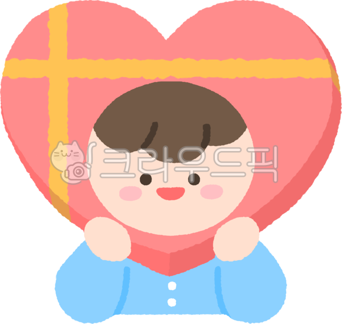 Valentine's Day,White Day,Pepero Day,anniversary,event,gift,box,love,heart,ribbon,kindergarten,daycare,man,child,children,person,figure,illustration,character