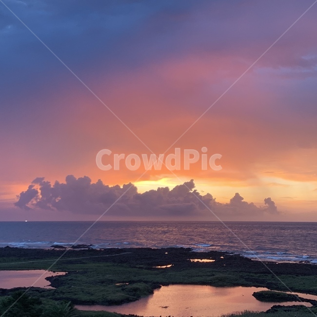 nature,outdoors,옥외,노을,sunrise,sunset,제주,하늘,구름,자연,풍경,분위기,landscape,감성,바다,sea,ocean,제주바다,보라색,purple,일출,황혼,land,땅,sky,자연,풍경,nature,landscape