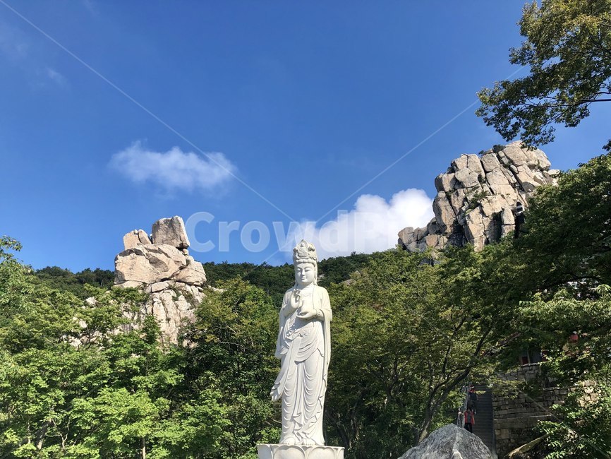 금산보리암,보리암,소원,불교,불상