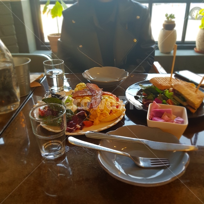 브런치,조식,브런치레스토랑,카페,오후