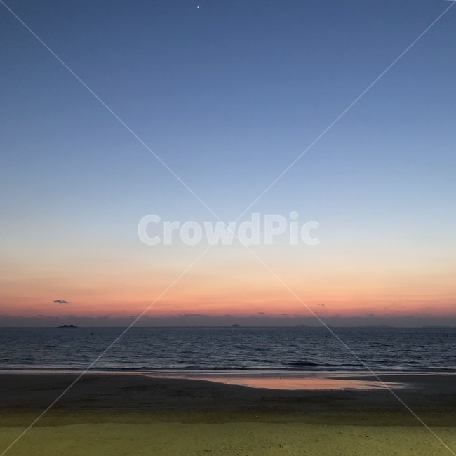 노을,바다,겨울바다,ocean,자연,해변