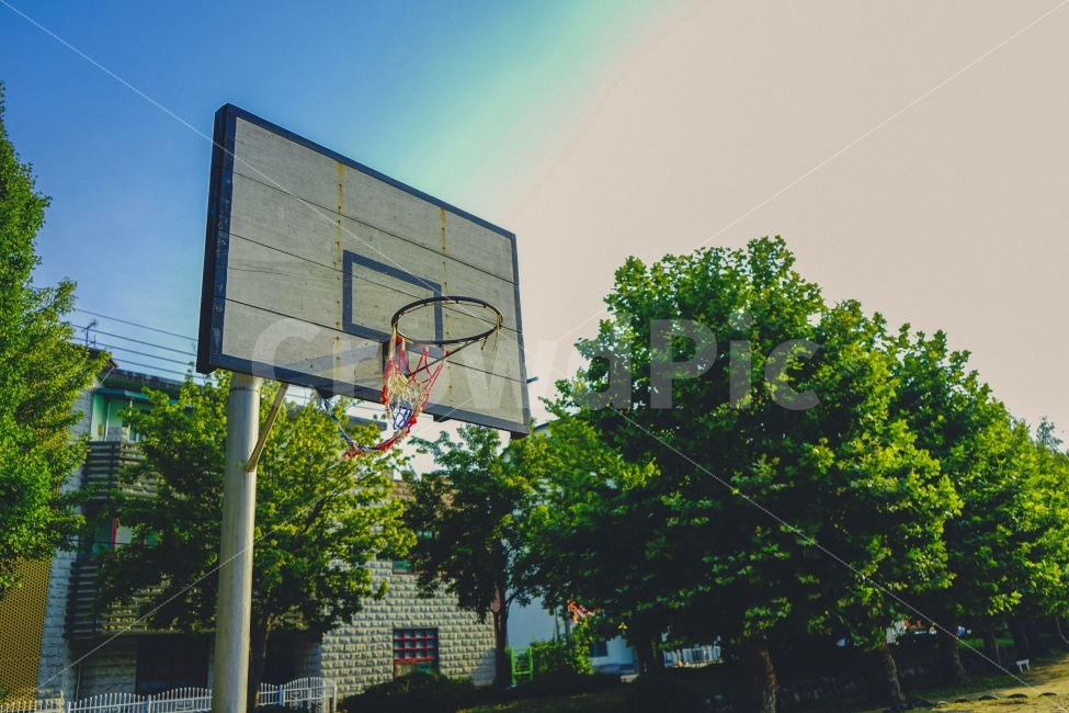 감성사진,힐링,운동장,농구,골대,학교,감성,sensible,feeling,스포츠,레저,운동,sports,leisure,exercise