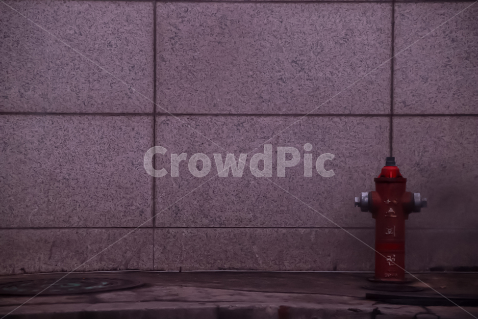 소화전,firehydrant,hydrant,비오는날,소방서,길거리,길