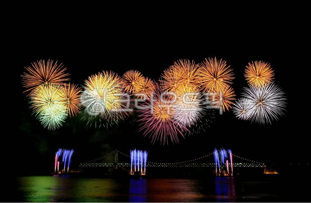 night view,Busan Festival,Fireworks festival,sea night view,Gwangalli Fireworks Festival,Fireworks