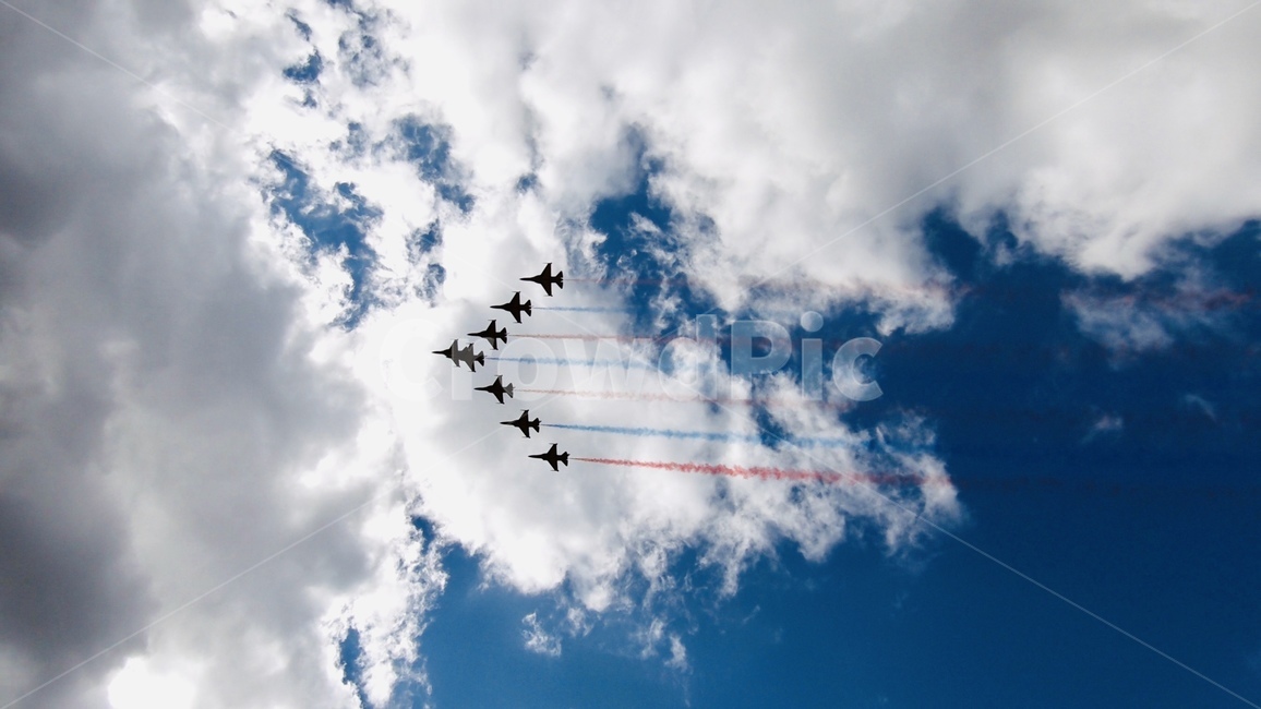 에어쇼,전투기,하늘,비행기,구름