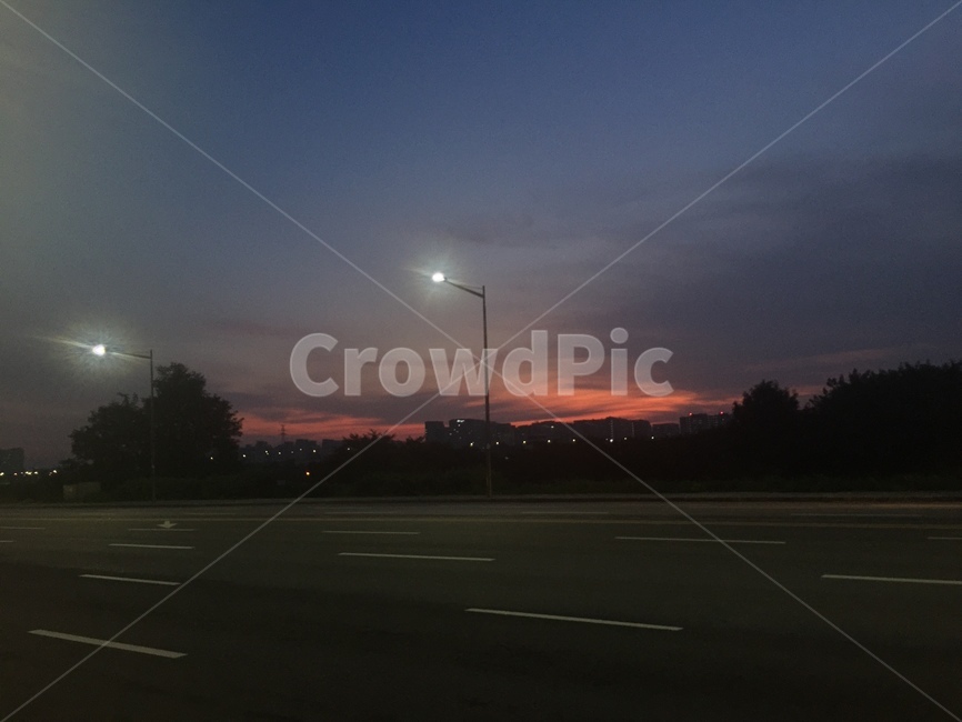 도로,새벽,일출,도시새벽,도시일출,road,asphalt,highway,sunrise,dawn