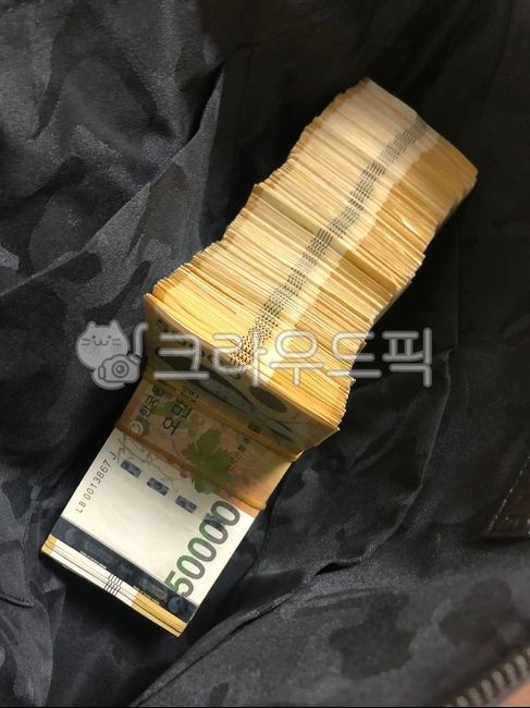 money,bankroll,000 won bill,bundle of money,50 million won,50