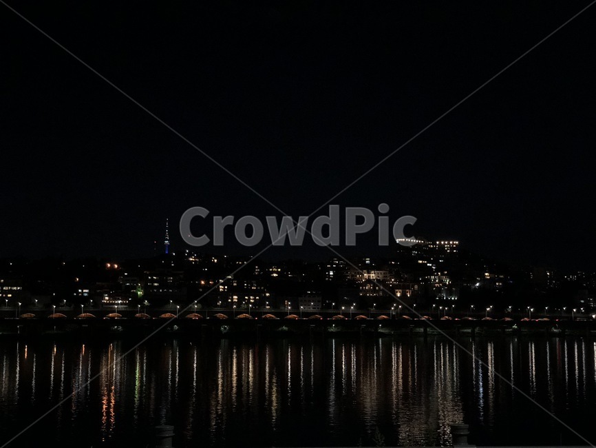 야경,한강,다리,불빛,분위기,야경,밤,풍경,nightscape,night,landscape,outdoors,옥외,nature,자연