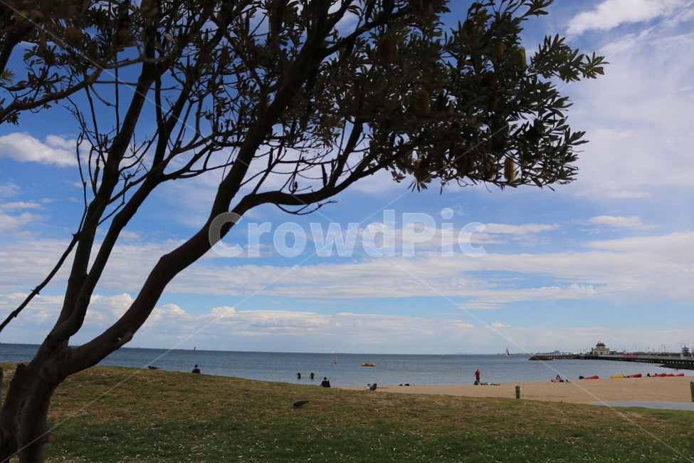 바다,하늘,구름,호주,비치,beach,sky