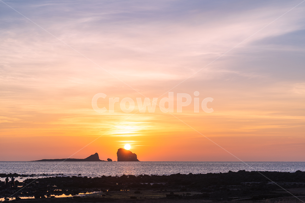 일출,nature,자연,outdoors,옥외,ocean,대양,sea,바다,sunrise,형제섬,제주,제주도,jeju