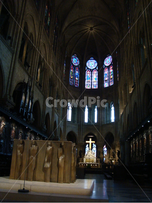 Nott de Lampari,Notre Dame Cathedral,stained glass,Notre Dame de Paris