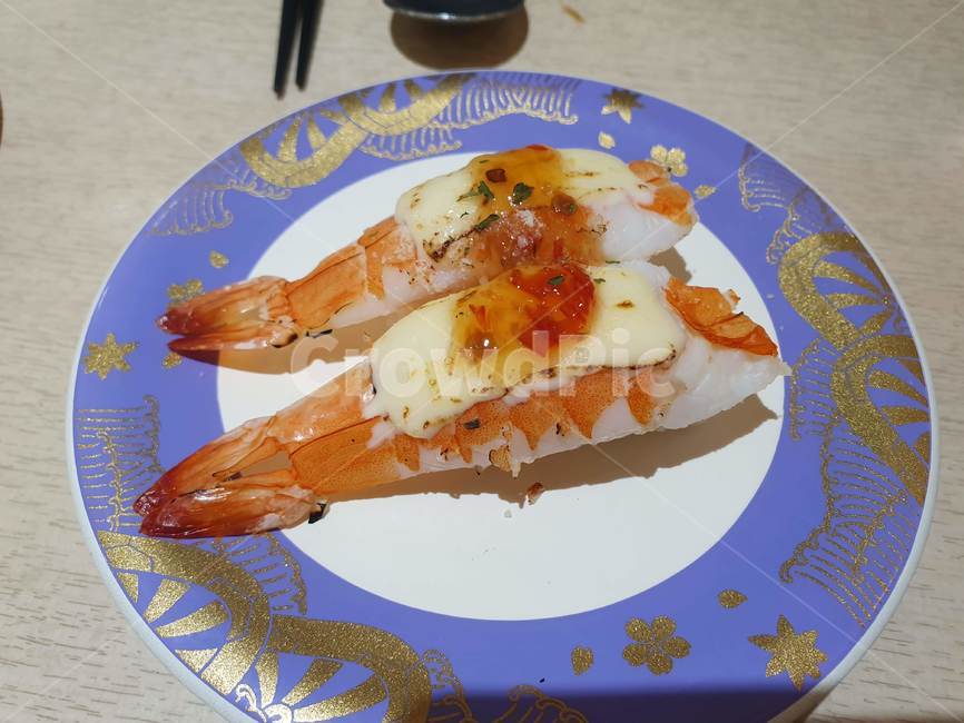 dish,요리,meal,식사,food,음식,스시,시마스시,sushi,맛집,일식집,초밥,회전초밥,일식당,치즈칠리새우,새우초밥