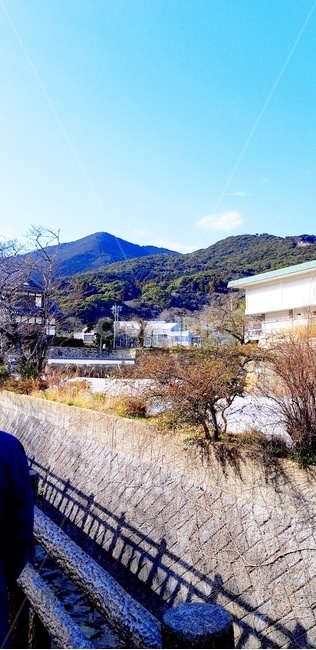 일본,대마도,강,다리,수로